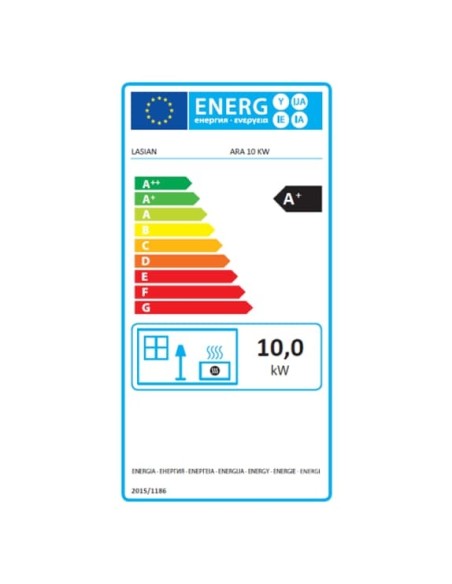 Estufas de pellets de aire Smart Basic. 12 kW. Lasian