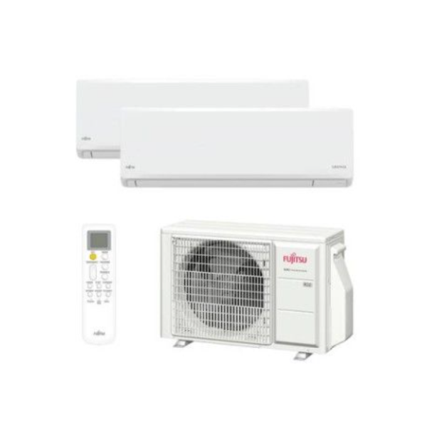 Split 2x1 Fujitsu ASY25U2MI-KN 40W Air Conditioning