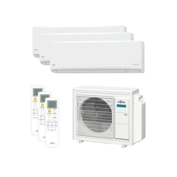 Climatiseur multisplit 3x1 Fujitsu ASY3520U3MI-KN UE50 avec Wi-Fi inclus