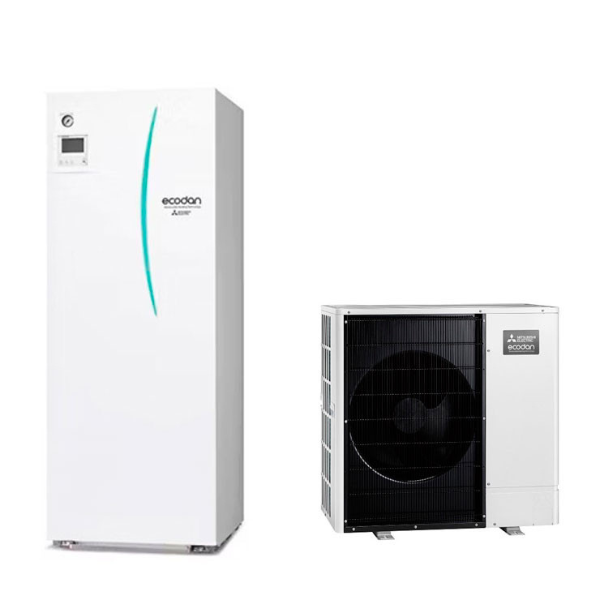 Aerotermia Mitsubishi PUZ-SWM60VAA + ERST20F-VM2E powerINVERTER