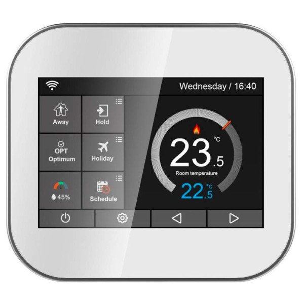 Instalar un crono termostato temporizador o programador electronico digital  para la calefaccion individual