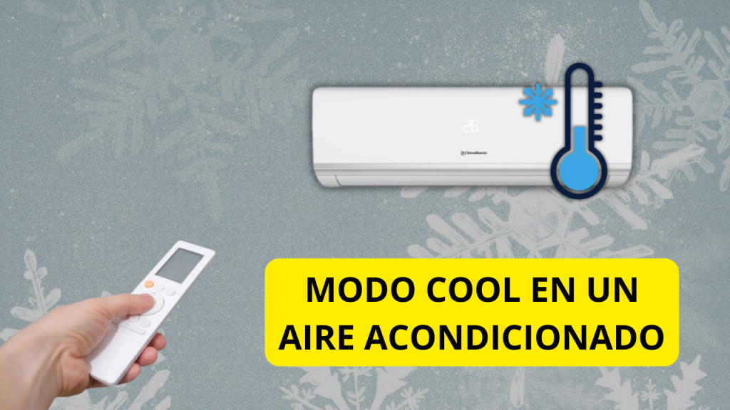 modo COOL en un aire acondicionado